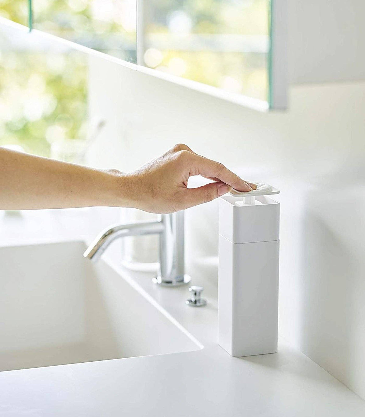 Minimalist Push Soap Dispenser