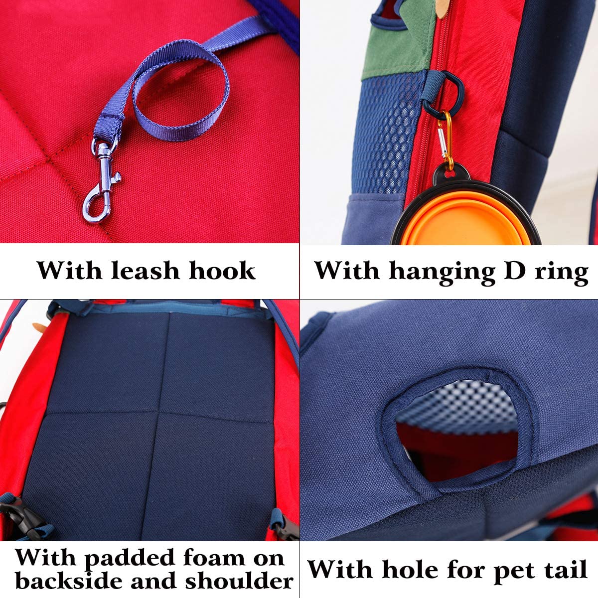 Vented Front-Facing Pet Carrier Backpack