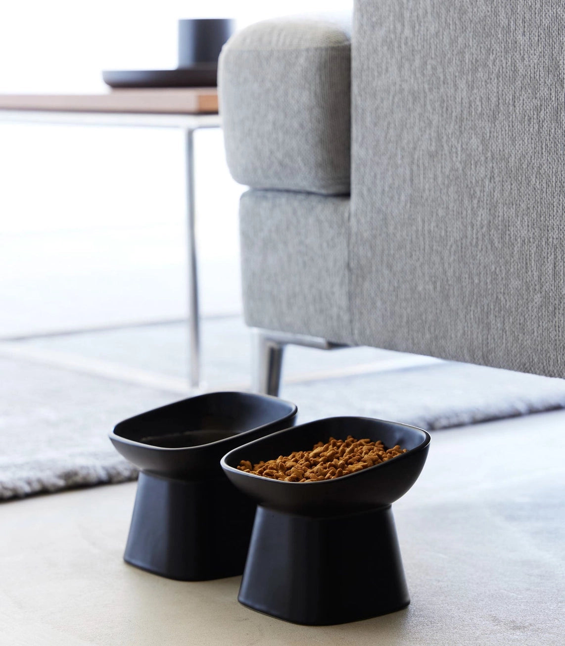 Modern Elevated Ceramic Pet Bowl