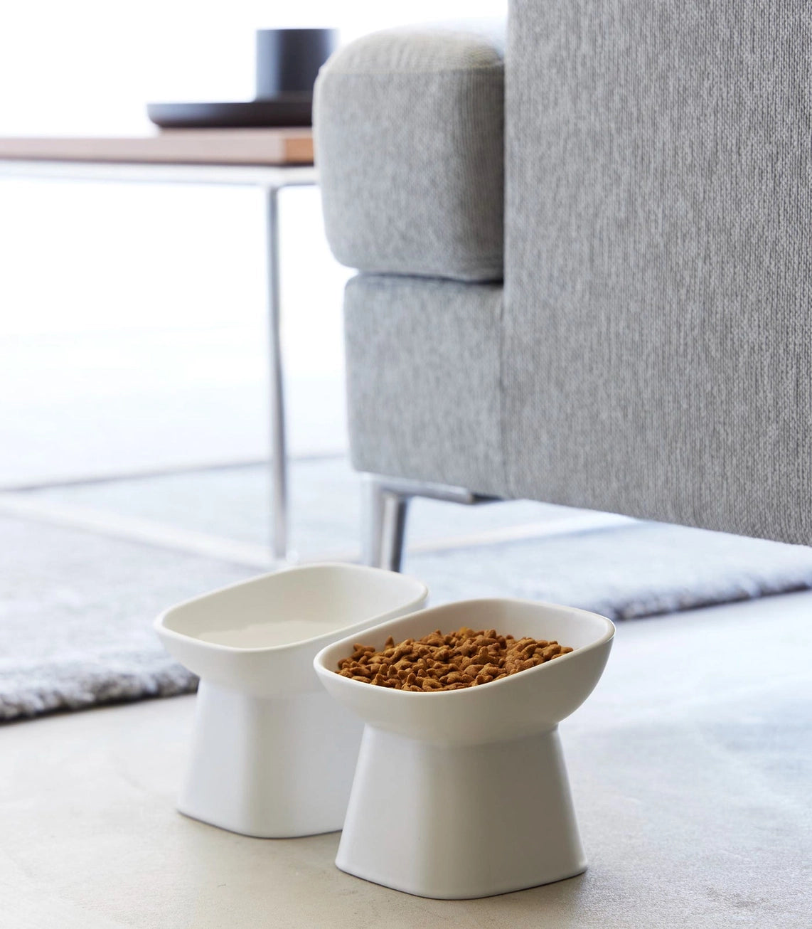 Modern Elevated Ceramic Pet Bowl