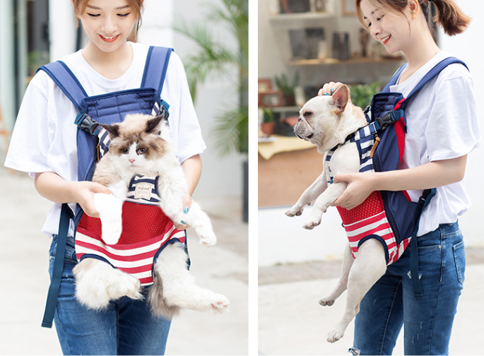 Vented Front-Facing Pet Carrier Backpack