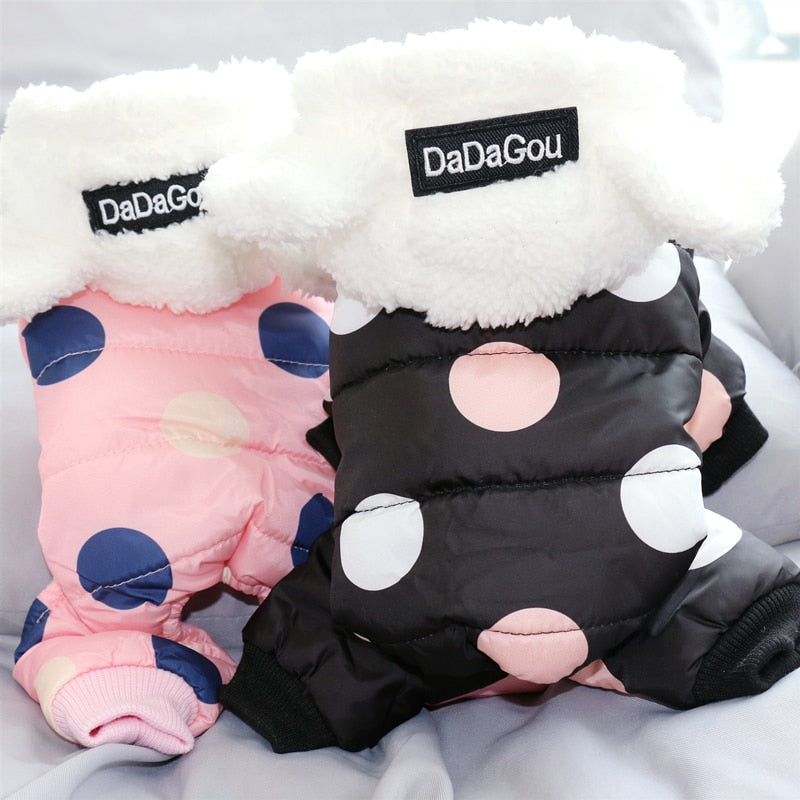 Waterproof Fleece-Lined Pet Parka