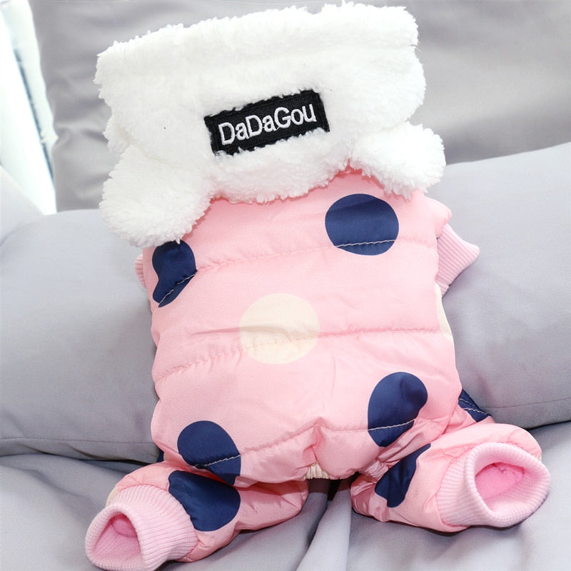 Waterproof Fleece-Lined Pet Parka