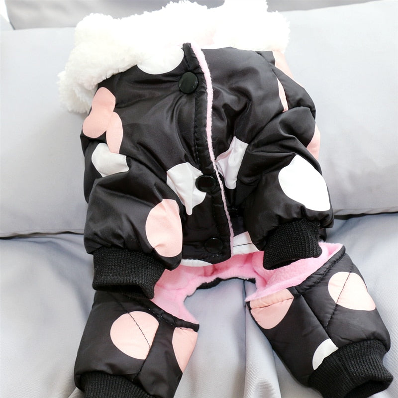 Waterproof Fleece-Lined Pet Parka