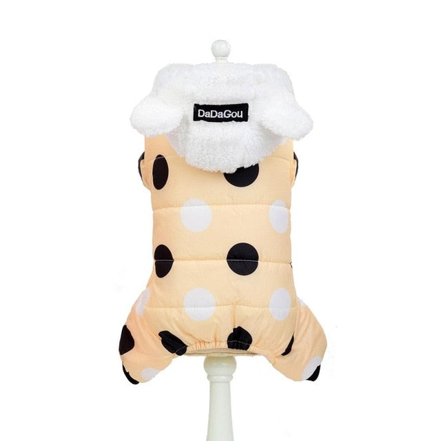 Waterproof Fleece-Lined Pet Parka