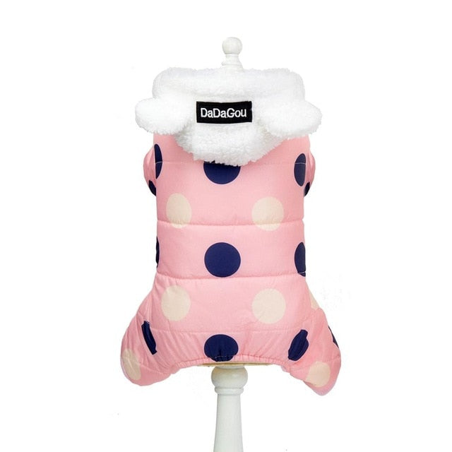 Waterproof Fleece-Lined Pet Parka