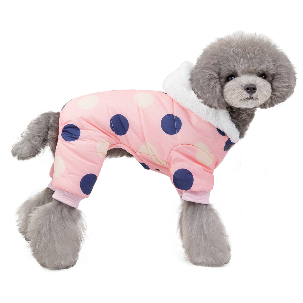 Waterproof Fleece-Lined Pet Parka
