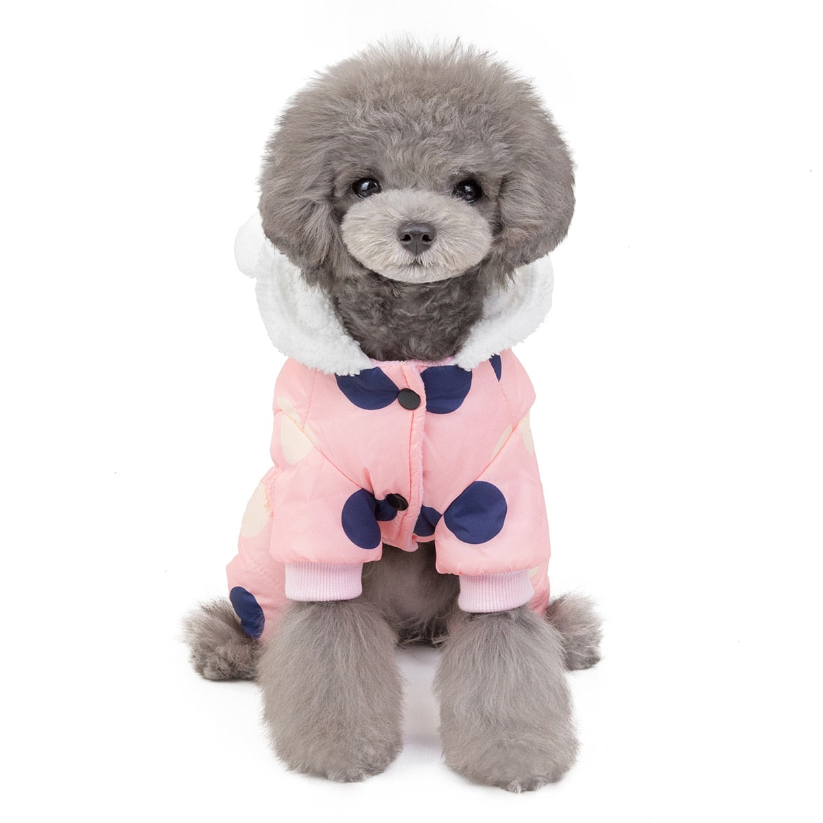 Waterproof Fleece-Lined Pet Parka