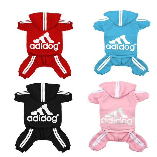 Adidog Pet Four-Legged Hoodie XS-XXL
